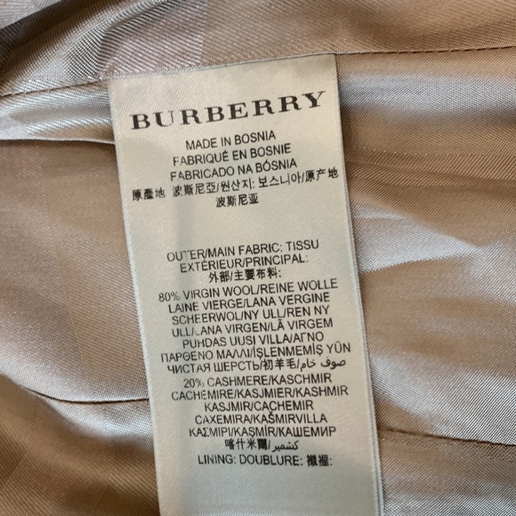 Burberry Wool Blend coat - Picture 4 of 14